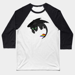 Toothless (Inclusive / Philly Pride) Baseball T-Shirt